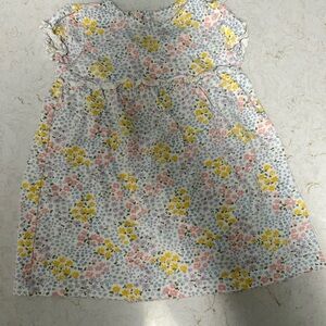 Carter's Floral Kids Dress - Pink, Yellow, Blue